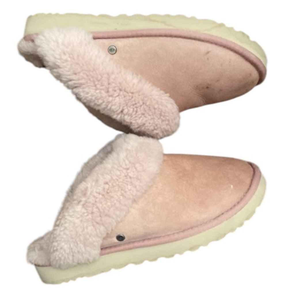 UGG Suede Pink Classic II  Slippers Size 7.5